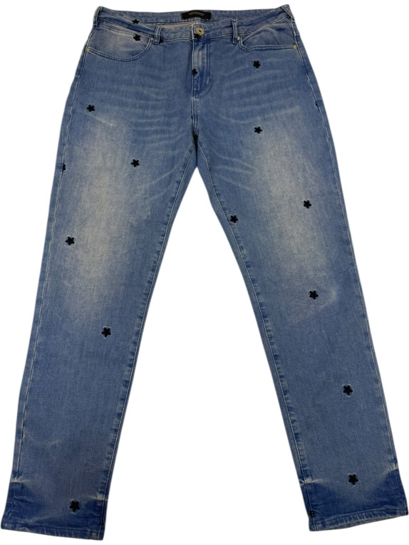 VINTAGE SCOTCH & SODA ΓΥΝΑΙΚΕΙΟ ΤΖΙΝ ΜΕ ΑΣΤΕΡΙΑ LIGHT WASH L