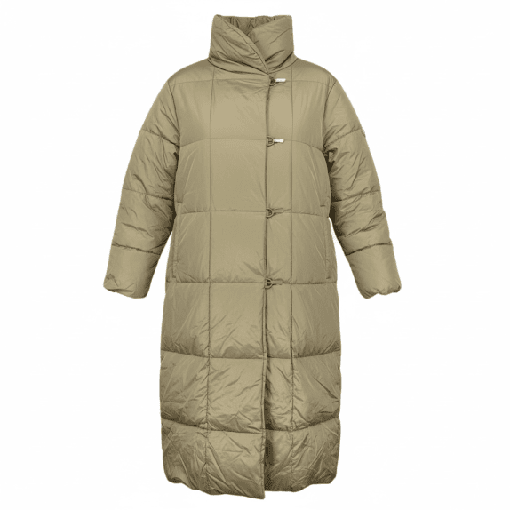 VINTAGE SERGIO TACCHINI PUFFER ΜΑΚΡΥ ΜΠΟΥΦΑΝ ΜΕ ΕΠΕΝΔΥΣΗ ΜΠΕΖ ΓΥΝΑΙΚΕΙΟ M