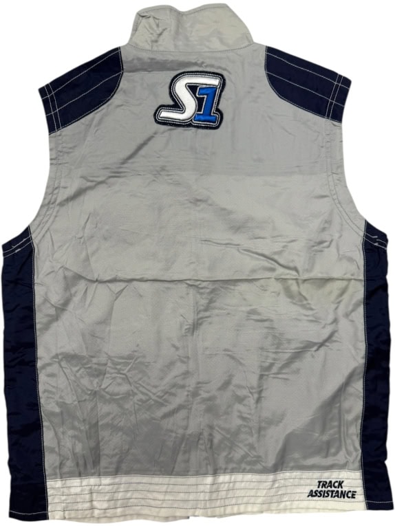 VINTAGE SUOMY ΑΘΛΗΤΙΚΟ ΓΙΛΕΚΟ ΜΕ LOGO ΣΤΗΘΟΥΣ XS/S