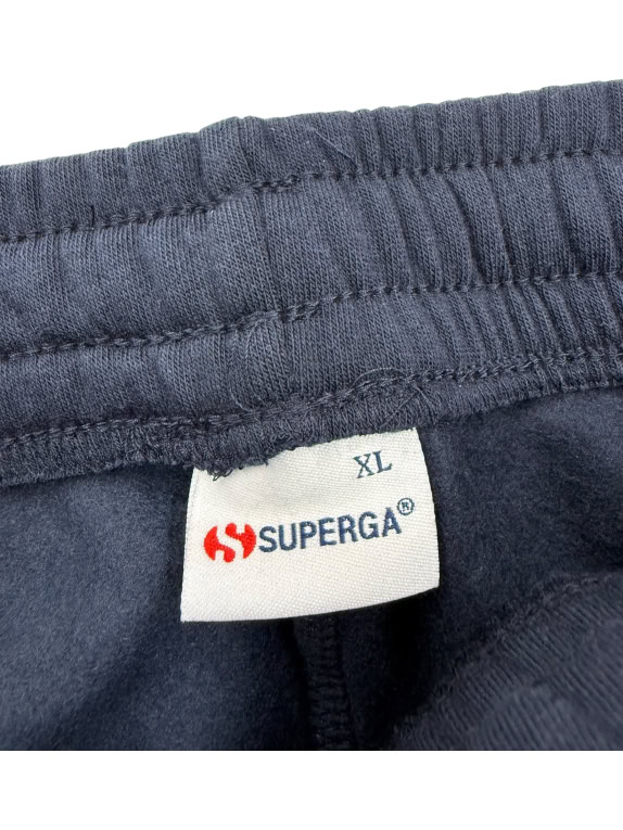 VINTAGE SUPERGA ΠΑΝΤΕΛΟΝΙ ΦΟΡΜΑΣ CASUAL ΜΕ ΛΟΓΟΤΥΠΟ ΜΠΛΕ ΑΝΔΡΙΚΟ XL