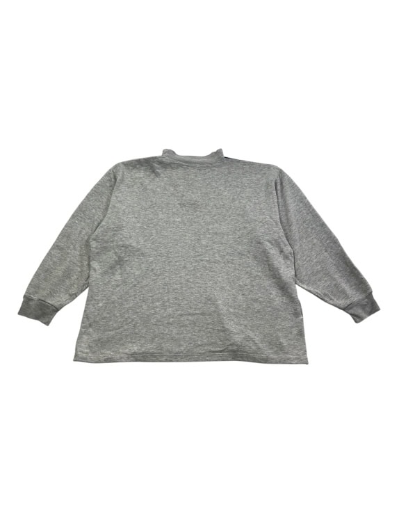Vintage Sweatshirt Retro Tape Logo Γκρι Unisex XL