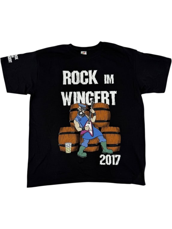 VINTAGE T-SHIRT ROCK IM WINGERT 2017