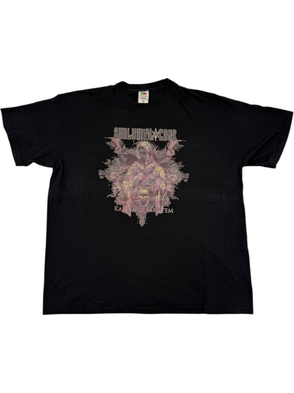 T-SHIRT VINTAGE SUBLIMINAL CORE METAL