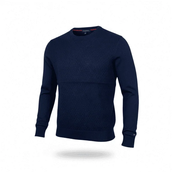 VINTAGE TOMMY HILFIGER ΜΠΛΕ ΠΛΕΚΤΗ ΜΠΛΟΥΖΑ M