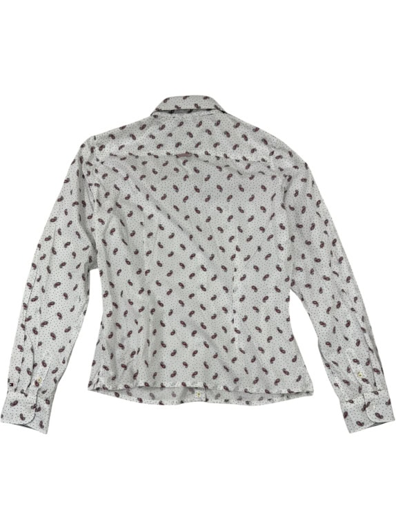 VINTAGE Tommy Hilfiger Paisley Fitted Shirt S