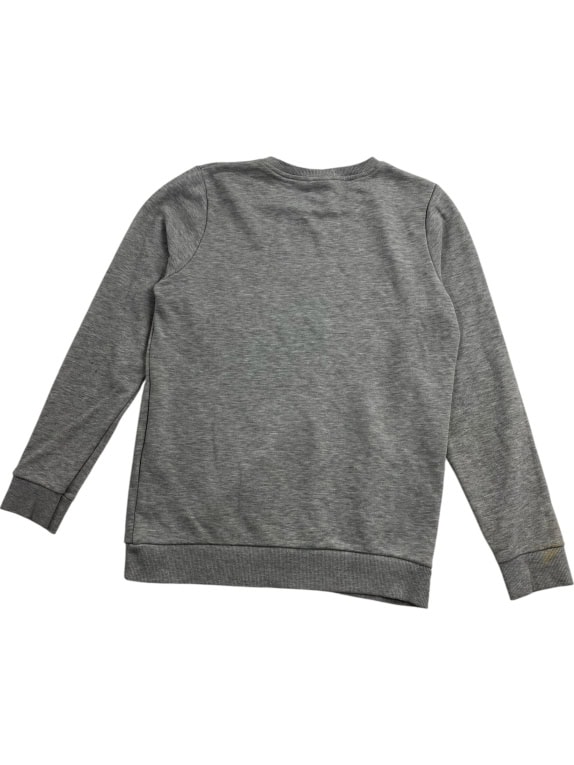 VINTAGE TOMMY JEANS SWEATSHIRT BIG LOGO GREY MEN'S S