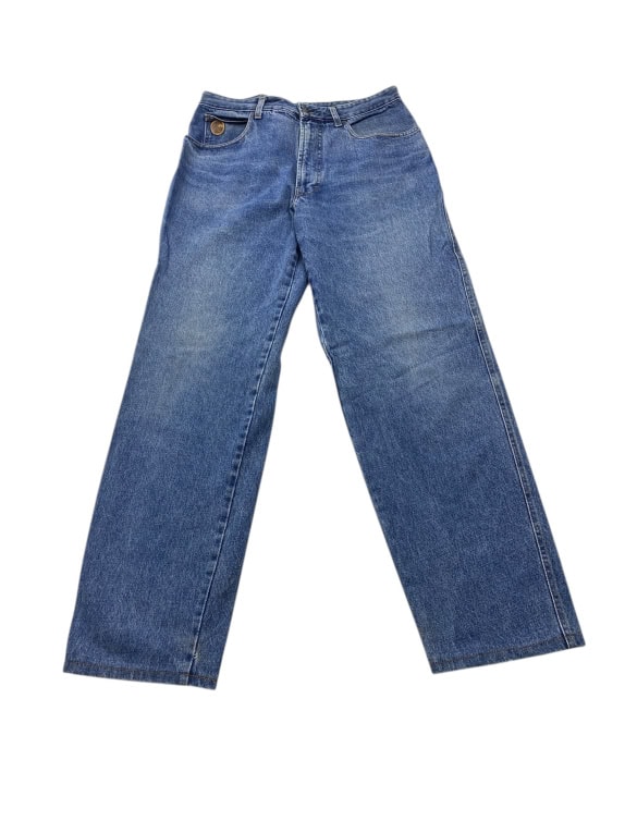 VINTAGE TRUSSARDI JEANS DENIM PANTS MEDIUM WASH BLUE MEN L
