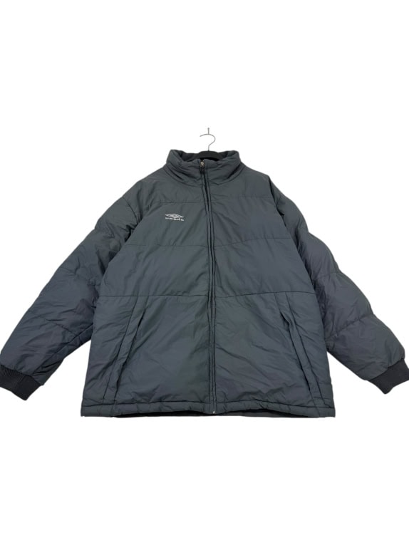 VINTAGE UMBRO PUFFER JACKET DARK GREY/ANTHRACITE MEN'S
