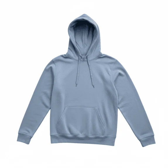 VINTAGE UNBRANDED ΦΟΥΤΕΡ ΜΕ ΚΟΥΚΟΥΛΑ BASIC ΜΠΛΕ ΡΑΦ ΑΝΔΡΙΚΟ L