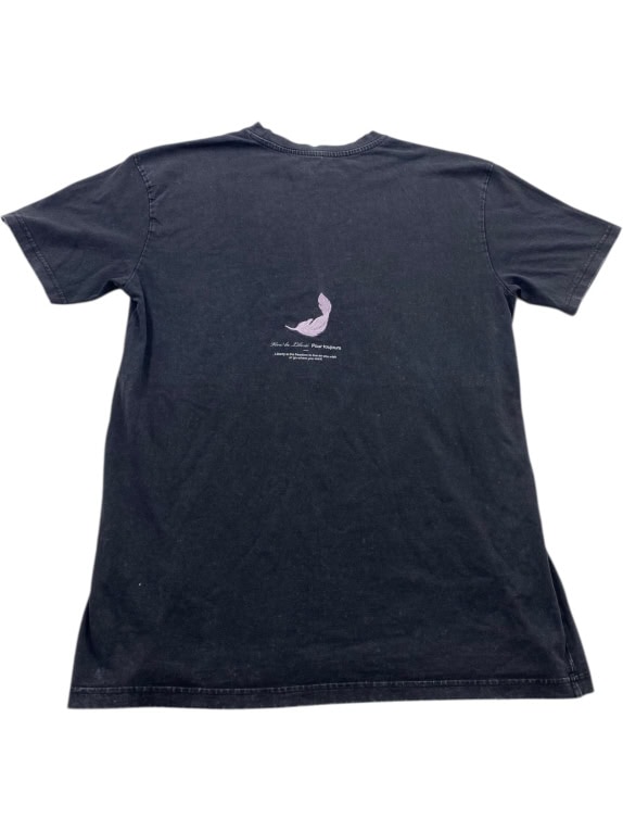 VINTAGE UNBRANDED T-SHIRT ΣΤΑΜΠΑ ΜΑΥΡΟ ΑΝΔΡΙΚΟ L