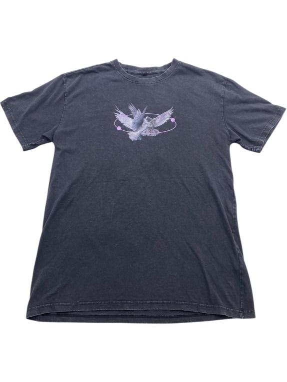 VINTAGE UNBRANDED T-SHIRT ΣΤΑΜΠΑ ΜΑΥΡΟ ΑΝΔΡΙΚΟ L