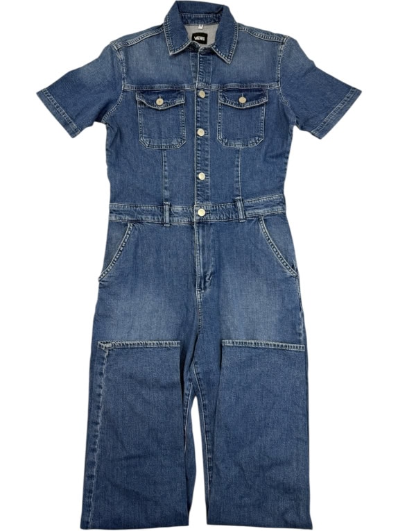 VINTAGE VANS BLUE DENIM OVERALLS WORKWEAR