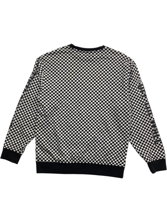 VINTAGE VANS ΦΟΥΤΕΡ CHECKERBOARD OFF THE WALL ΑΣΠΡΟΜΑΥΡΟ ΑΝΔΡΙΚΟ M