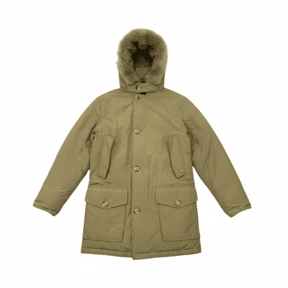 VINTAGE WOOLRICH ARCTIC PARKA DOWN FILLED ΜΠΟΥΦΑΝ ΧΑΚΙ XS