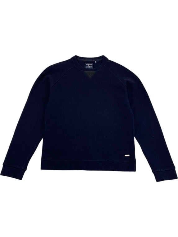 VINTAGE WOOLRICH ΦΟΥΤΕΡ ΜΕ ΕΠΙΘΕΜΑΤΑ ΣΤΟΥΣ ΑΓΚΩΝΕΣ ΜΠΛΕ ΑΝΔΡΙΚΟ S