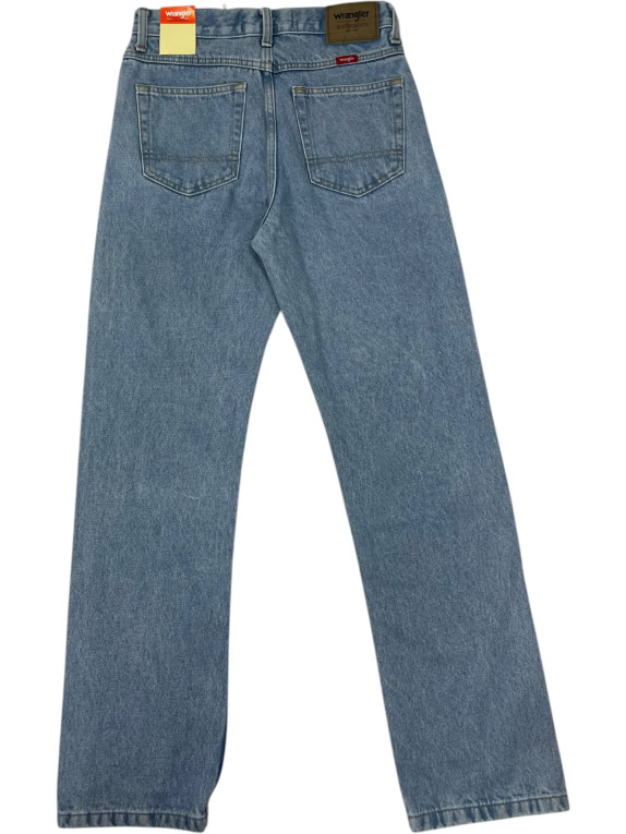 VINTAGE WRANGLER AUTHENTICS ΤΖΙΝ ΠΑΝΤΕΛΟΝΙ STRAIGHT LEG ΑΝΔΡΙΚΟ ΑΝΟΙΧΤΟ ΜΠΛΕ S