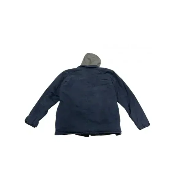 VINTAGE WRANGLER WORKWEAR ΜΠΑΡΚΑΣ ΜΕ ΕΝΣΩΜΑΤΩΜΕΝΗ ΚΟΥΚΟΥΛΑ ΜΠΛΕ ΣΚΟΥΡΟ ΑΝΔΡΙΚΟ M