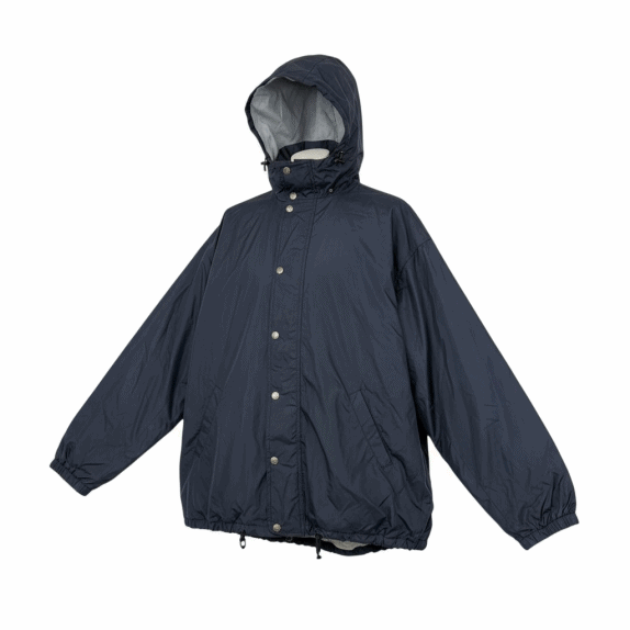 VINTAGE ZDF MSNBC WINDBREAKER JACKET NAVY