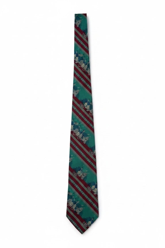 WAMPUM ΓΡΑΒΑΤΑ VINTAGE ΠΡΑΣΙΝΟ ΑΝΤΡΙΚΟ PRE OWNED