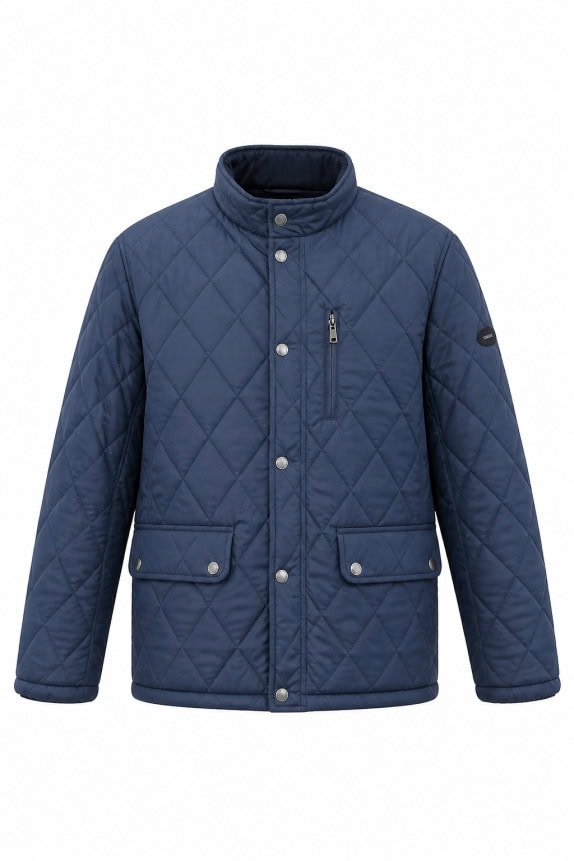 WAMPUM JACKET QUILTED NAVY ΑΝΤΡΙΚΟ PRE OWNED XL
