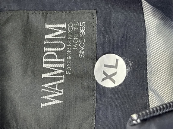 WAMPUM ΚΑΠΙΤΟΝΕ ΓΙΛΕΚΟ MINIMAL NAVY ΑΝΤΡΙΚΟ PRE OWNED XL