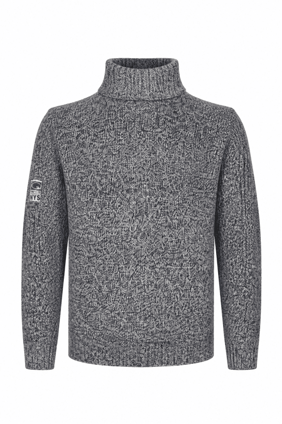 WEST SCOUT CARDIGAN IN MAGLIA MELANGE GRIGIO UNISEX PRE OWNED L