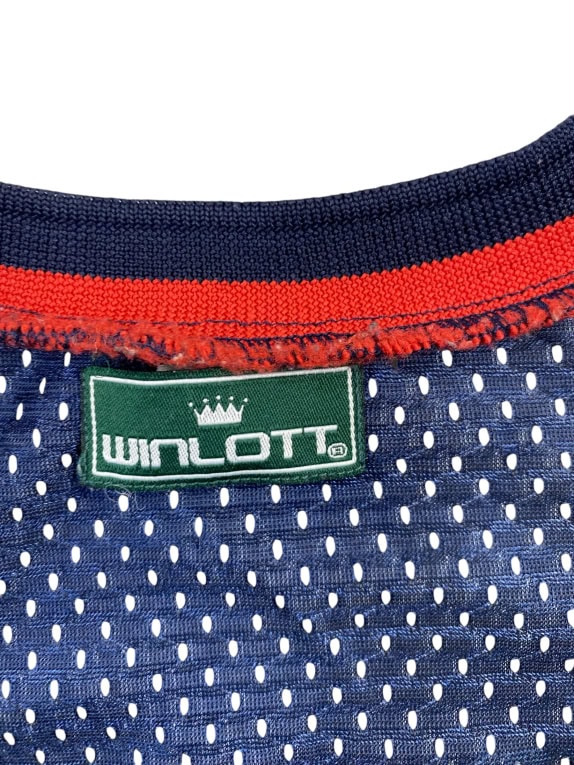 Winlot Αθλητική Mesh Φανέλα Μπλε L
