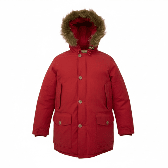 WOOLRICH JOHN RICH & BROS ARCTIC PARKA RED - M
