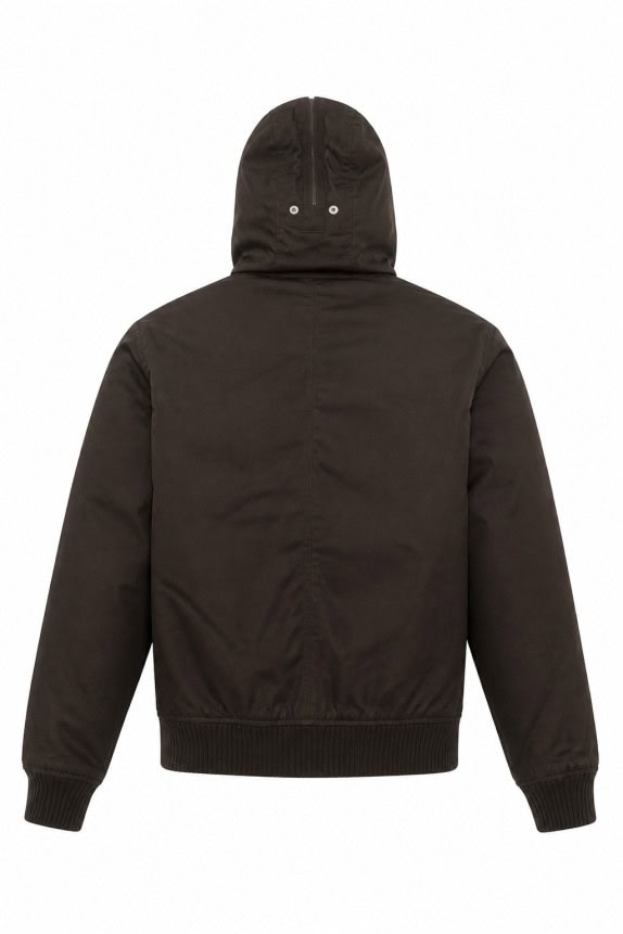 WOOLRICH ΜΠΟΥΦΑΝ ΜΕ ΚΟΥΚΟΥΛΑ ARCHIVE ΜΑΥΡΟ ΑΝΤΡΙΚΟ PRE OWNED XL