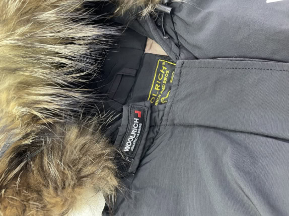 WOOLRICH PARKA CLASSIC NERO DONNA PRE OWNED XL