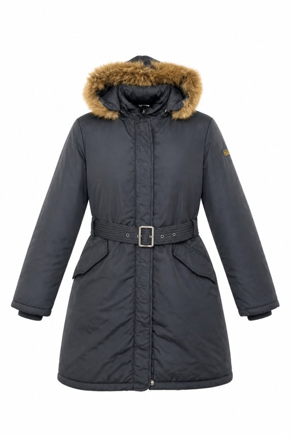 WOOLRICH PARKA CLASSICO NERO DONNA PRE OWNED XXL