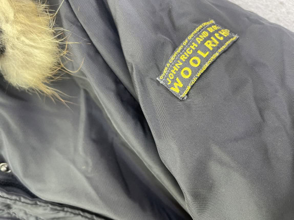 WOOLRICH ΠΑΡΚΑ ΚΛΑΣΙΚΟ ΜΑΥΡΟ ΓΥΝΑΙΚΕΙΟ PRE OWNED XXL