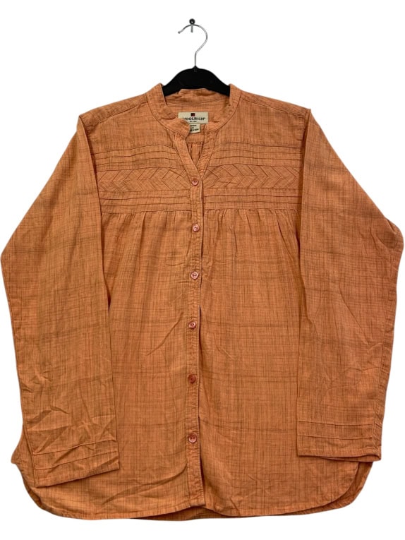 WOOLRICH ΠΟΥΚΑΜΙΣΑ VINTAGE ΠΟΡΤΟΚΑΛΙ ΓΥΝΑΙΚΕΙΟ S pre-owned