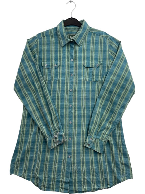 WOOLRICH ΠΟΥΚΑΜΙΣΟ CLASSIC BLUE ΓΥΝΑΙΚΕΙΟ PRE OWNED L