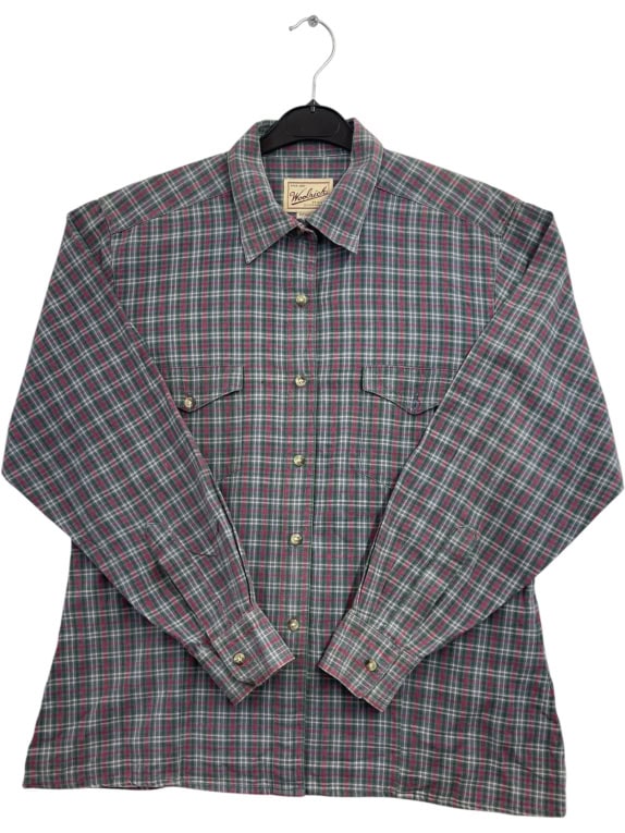 WOOLRICH CAMICIA CLASSIC QUADRI DONNA PRE OWNED L