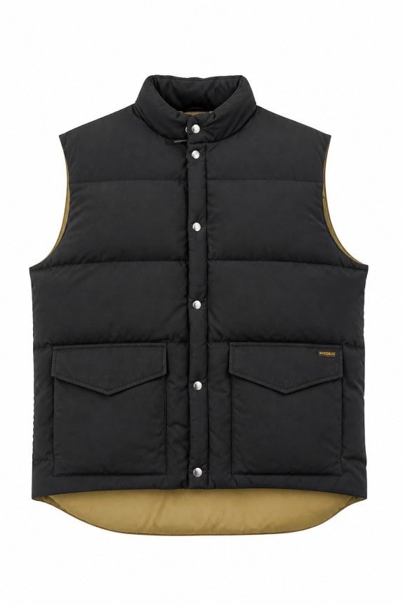 WOOLRICH PUFFER ΓΙΛΕΚΟ UTILITY ΜΑΥΡΟ UNISEX PRE OWNED XXL