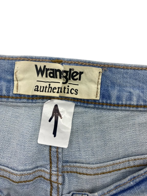 WRANGLER AUTHENTICS ΠΑΝΤΕΛΟΝΙ DENIM CASUAL LOGO LIGHT BLUE ΑΝΔΡΙΚΟ L