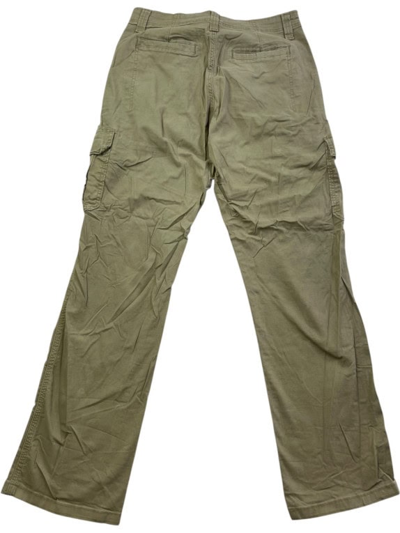 WRANGLER CARGO PANTS UTILITY OLIVE MENS PRE OWNED S