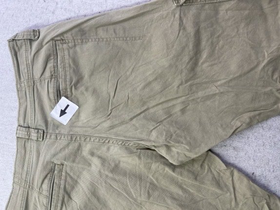 WRANGLER CARGO PANTS UTILITY OLIVE MEN PRE OWNED S