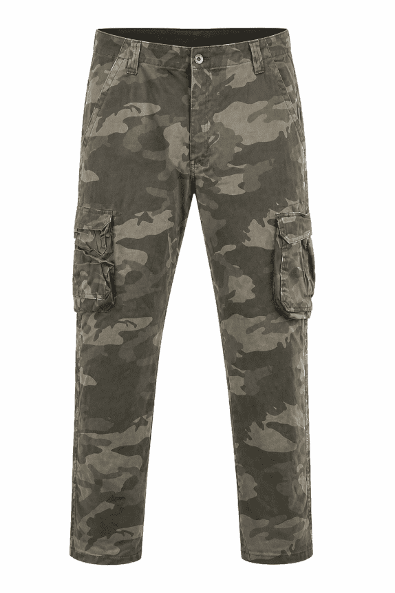 WRANGLER CARGO ΠΑΝΤΕΛΟΝΙ UTILITY OLIVE CAMO ΑΝΤΡΙΚΟ PRE OWNED XL
