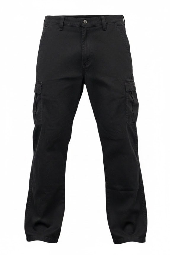 WRANGLER CARGO ΠΑΝΤΕΛΟΝΙ WORKWEAR FADED BLACK ΑΝΤΡΙΚΟ PRE OWNED L