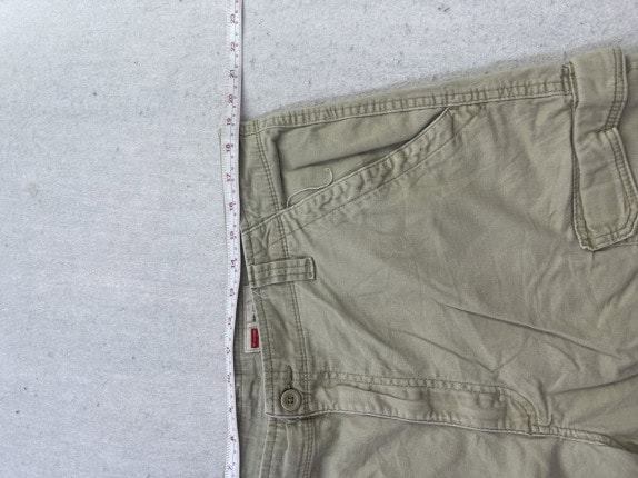 WRANGLER CARGO SHORTS RELAXED FIT BEIGE ΑΝΤΡΙΚΟ PRE OWNED XL