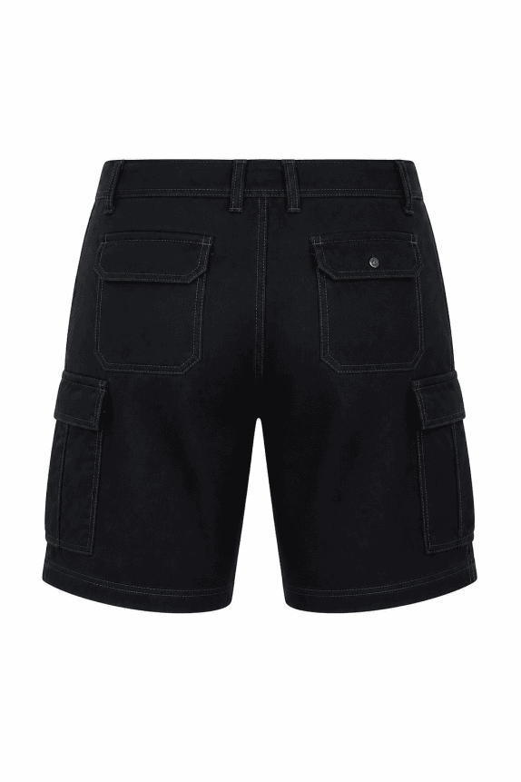 WRANGLER CARGO SHORTS WORKWEAR ΜΑΥΡΟ ΑΝΤΡΙΚΟ PRE OWNED L
