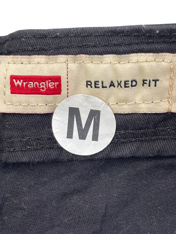 WRANGLER CARGO ΒΕΡΜΟΥΔΑ WORKWEAR ΜΑΥΡΟ ΑΝΤΡΙΚΟ PRE OWNED M