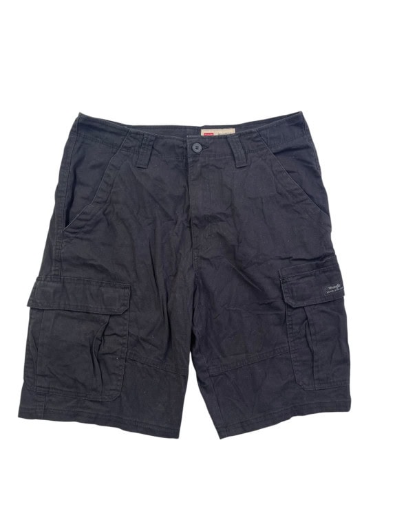 WRANGLER CARGO ΒΕΡΜΟΥΔΑ WORKWEAR ΜΑΥΡΟ ΑΝΤΡΙΚΟ PRE OWNED M