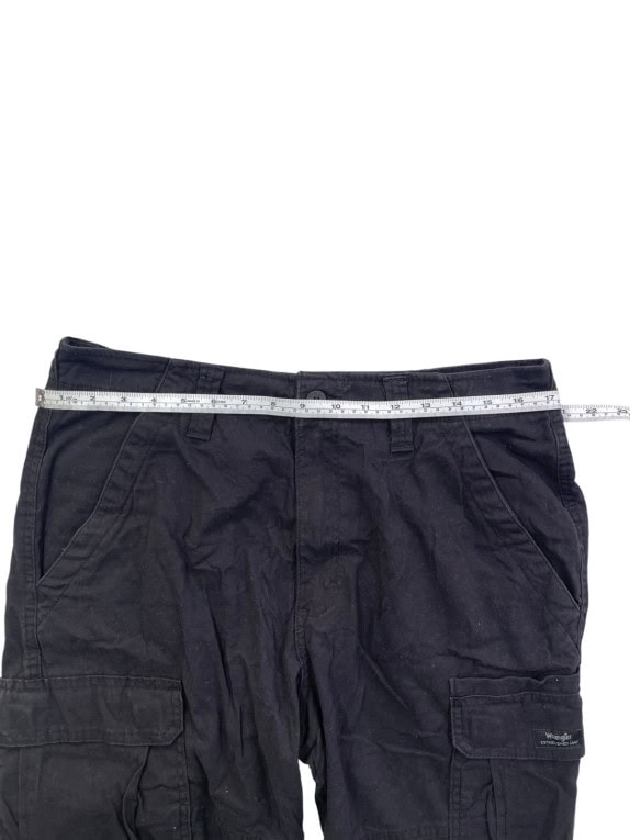 WRANGLER CARGO ΒΕΡΜΟΥΔΑ WORKWEAR ΜΑΥΡΟ ΑΝΤΡΙΚΟ PRE OWNED M