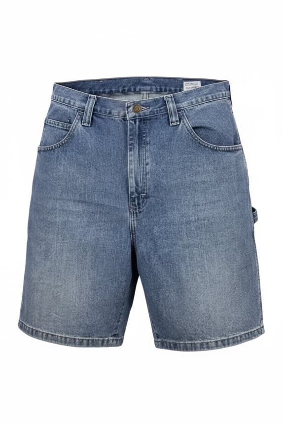 WRANGLER CARPENTER DENIM SHORTS BLUE UNISEX L