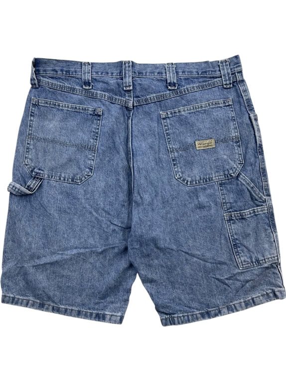 WRANGLER CARPENTER DENIM SHORTS BLUE UNISEX L