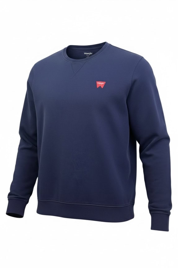 WRANGLER CREWNECK ΦΟΥΤΕΡ MINIMAL NAVY ΑΝΤΡΙΚΟ PRE OWNED XL