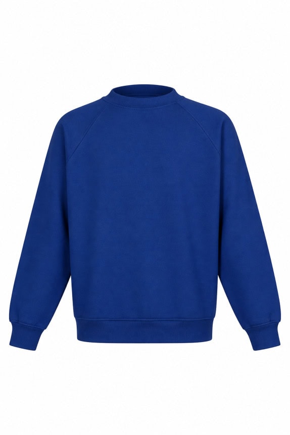 1980S WRANGLER CREWNECK MINIMAL BLU UOMO PRE OWNED L